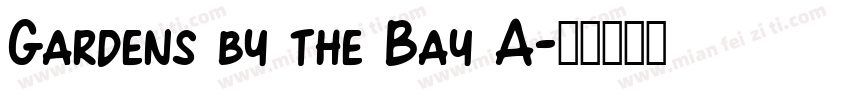 Gardens by the Bay A字体转换